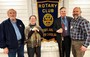 President Foster & Rotary member Billy Love welcomed Evan Hatch and Allison Kaserman from Southwestern Community College. Evan gave us news about exciting developments at the college.
